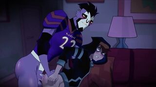 Nega Ben x Rook Animated Moans Hardcore gay hentai parody with piercing blowjob