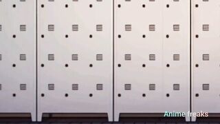 Straight guy seduced in locker room gagged with huge cock