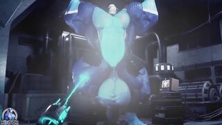 Druth tears cloth muscle bursting gay growth animation