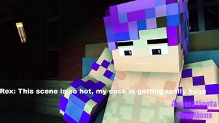 Minecraft gay sex mod blows big dick cum shots inside mouth