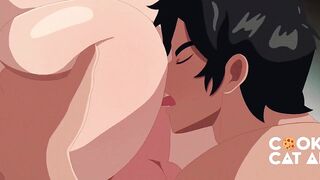 Latino hunk gets destroyed with handjob rimming and rough anal creampie