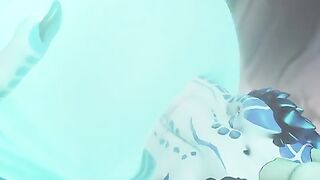 Druth & Kaal Cock Worship Animation Urethra Attention raw animated moaning