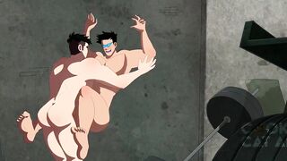 Two Gym Hunks Destroyed Raw Post-Workout Sex Anal Cum Inside