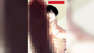 Gojo Satoru destroyed by Toji deepthroat gagging on that thick jujutsu dick
