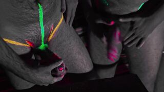 Twink Na'vi gets destroyed with big cock cumshot