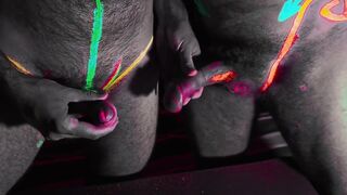 Twink Na'vi gets destroyed with big cock cumshot