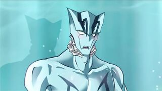 Zed and Leonardo destroyed in deep mermaid fucking gay animation