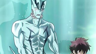 Zed and Leonardo destroyed in deep mermaid fucking gay animation