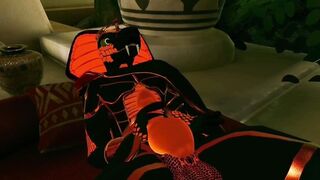 Prince Sneck's Ancient Lust deep inside VRChat dungeon