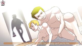 Guy Caught Getting Fucked by His Suitor raw yaoi cuckold humiliation creampie