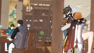 Tartaglia Zhongli Mega Compilation raw yaoi hentai animations destroy