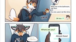 Furry comic dub day destroyed by massive public anal fucking