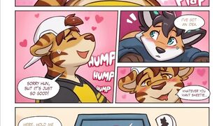 Furry comic dub day destroyed by massive public anal fucking