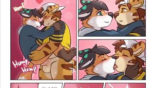Furry comic dub day destroyed by massive public anal fucking