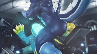 Leg press Monroe lizard rimming thick dragon ass worship