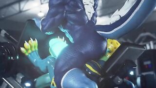 Leg press Monroe lizard rimming thick dragon ass worship