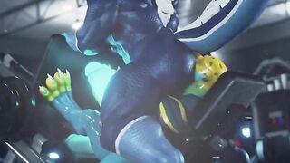 Leg press Monroe lizard rimming thick dragon ass worship