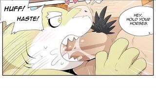 Beach Day ruined when big furry cock wrecks femboy