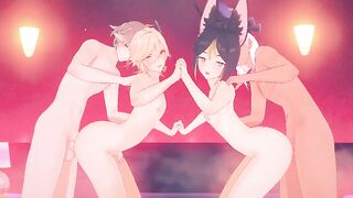 Genshin Impact Sumeru YAOI Orgy Cartoon Porn