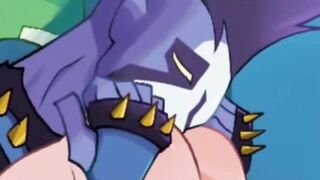 Rook x Ben Hardcore Cartoon Fisting with Big Dick Anal Ride