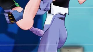 Rook x Ben Hardcore Cartoon Fisting with Big Dick Anal Ride