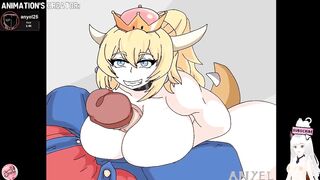 Big tits POV how she eats my cock raw