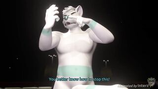 Gay muscle dick growth explodes massive hyper animation