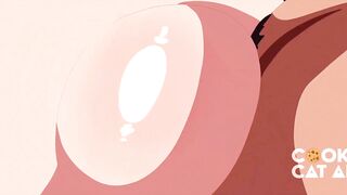 Latino hunk destroys twink with raw bareback cumshot