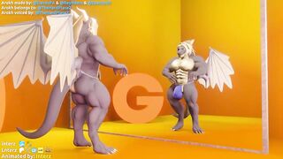 Gay furry hyper growth animation destroys huge cock and boobs