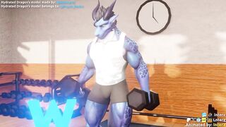 Gay furry hyper growth animation destroys huge cock and boobs