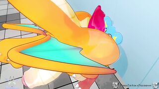 Drago Zapcat raw bareback hyper cum inflation fury gag