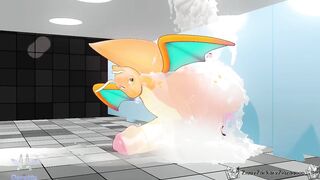 Drago Zapcat raw bareback hyper cum inflation fury gag