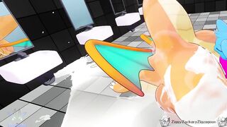 Drago Zapcat raw bareback hyper cum inflation fury gag