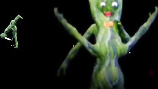Rimming then deepthroat the alien’s thick cock until you gag