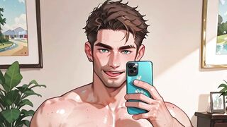 Young gay glory hole blowjob raw anime hentai sloppy dick worship