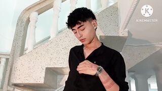 Naughty femboy boy gets fucked for the first time