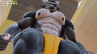 Beach Hut Muscle Growth Cum Until You Faint