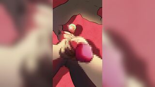 Zoro's thick cock won't fit your mouth POV destruction gay one piece