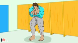 Gay Alien Slime Fuels Unstoppable Muscle Growth