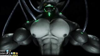 Furry gay muscle growth and dick expansion raw furry animation