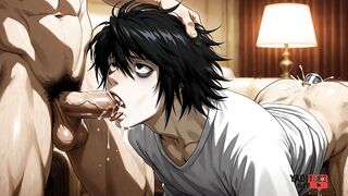 Death Note Yaoi L Lawliet Raw Twink Gay Hentai Pic Jam