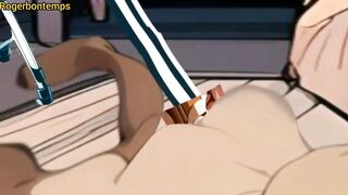 Solo twink gets destroyed by brutal anal fuck machine raw hentai cartoon