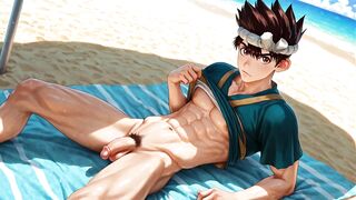 Dr. Stone Gay Twink Yaoi Chrome Hentai Doujin Porn