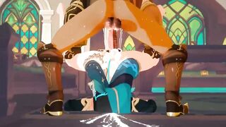 Alhaitham Gets Ripped Creampied Hardcore in Genshin Impact Yaoi