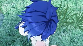 Genshin Impact Yaoi blowjob POV raw bareback yaoi hentai