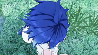 Genshin Impact Yaoi blowjob POV raw bareback yaoi hentai