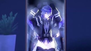 Flins anal ruined by hungry Genshin yaoi
