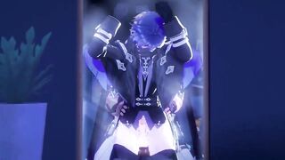 Flins anal ruined by hungry Genshin yaoi