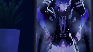 Flins anal ruined by hungry Genshin yaoi