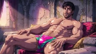 Dirty talk anime hentai moaning solo gay XXX